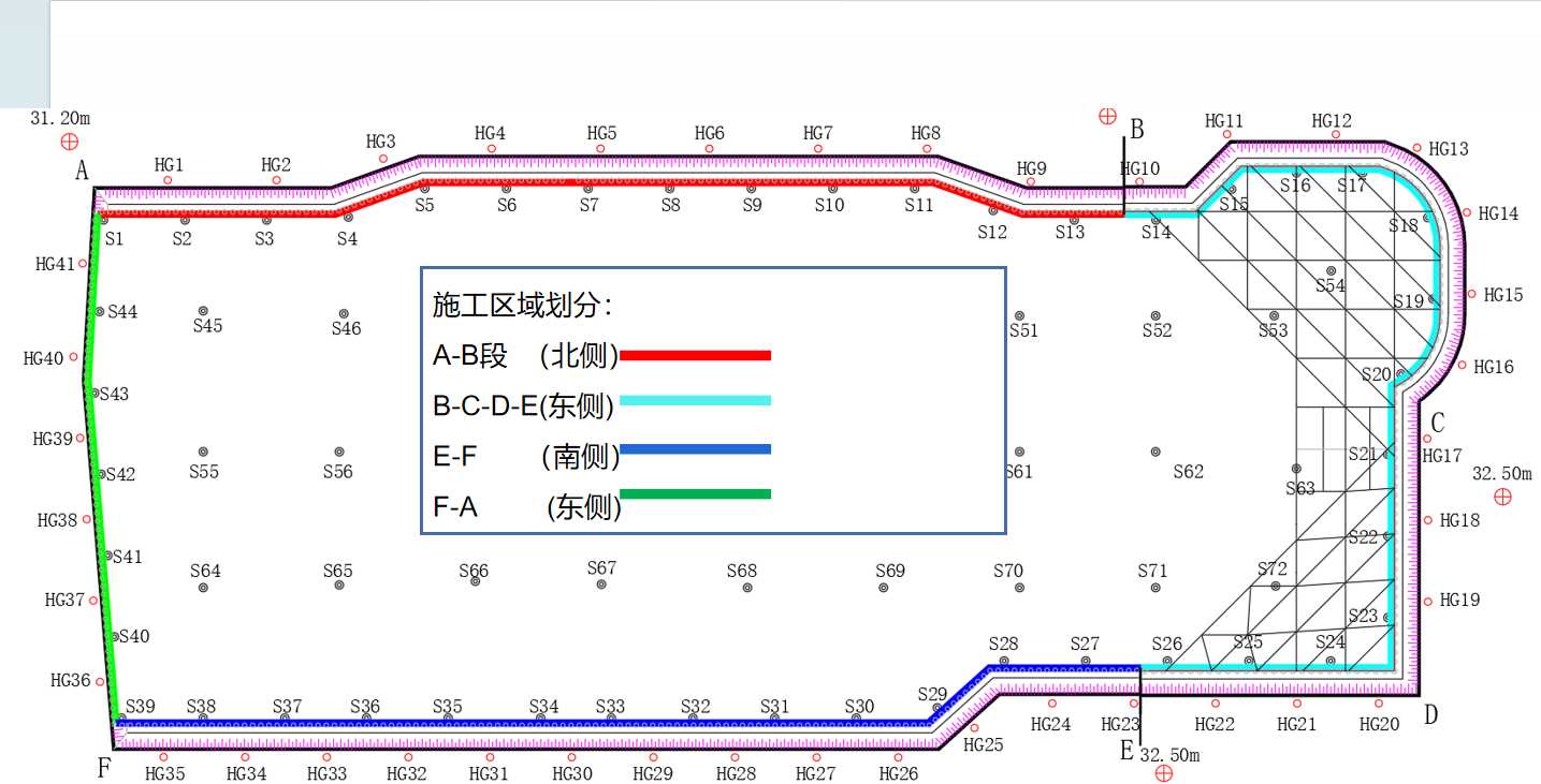 张家口宣化区基坑支护设计