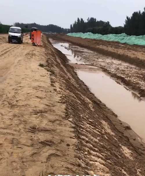 张家口宣化区河道降水
